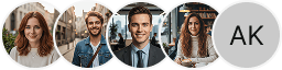 Multiple investor profile avatars on Rook Ledvane trading review block